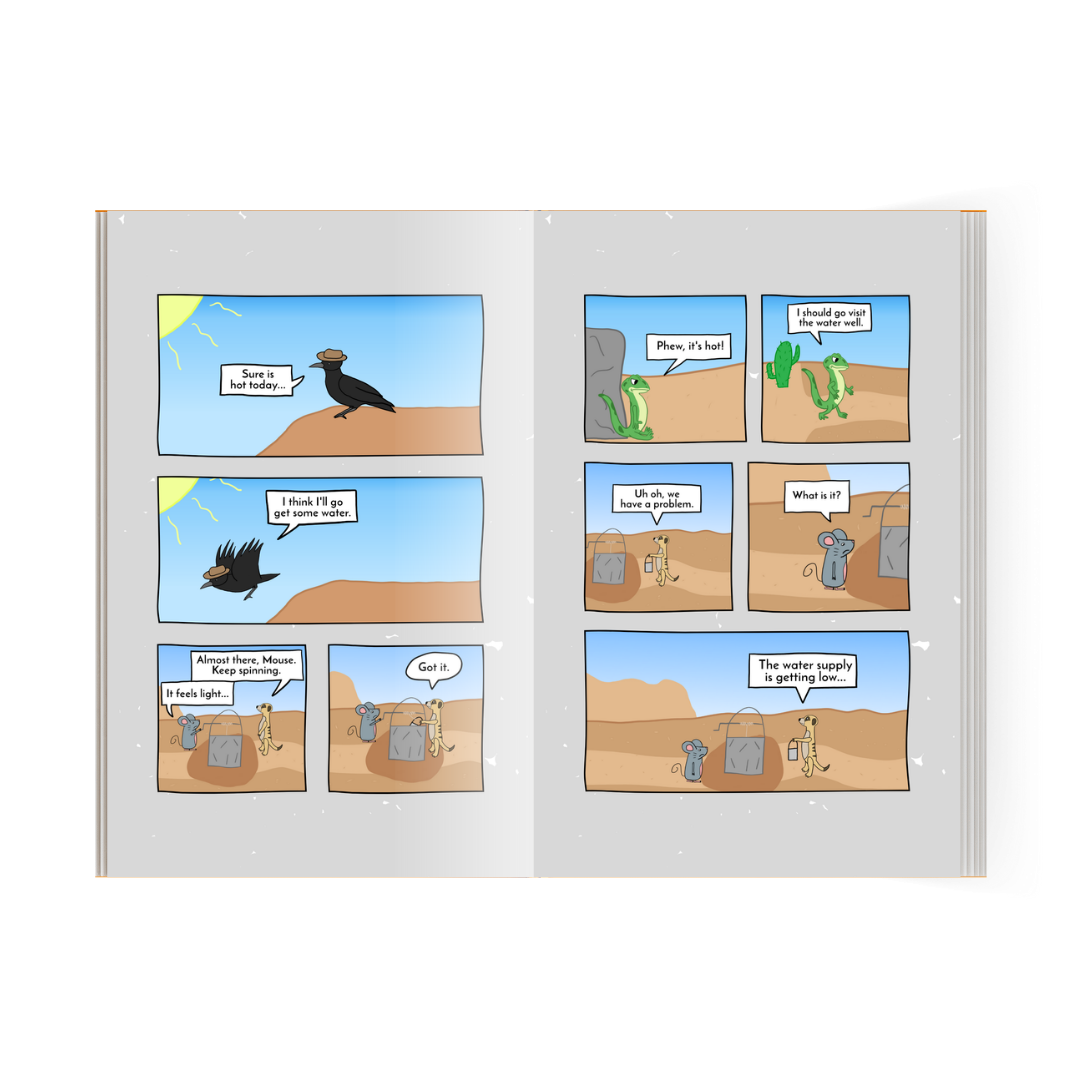 easy to read comics, easy to read kids comics, comics for kids that are easy to read